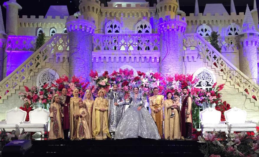 Game of Thrones di Pernikahan Berlian Insyirah Azzahro dengan Muhammad Nadhif Ramadhan